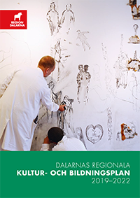 Omslag av Dalarnas regionala kultur- och bildningsplan 2019–2022