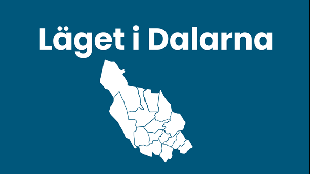 Karta över Dalarna