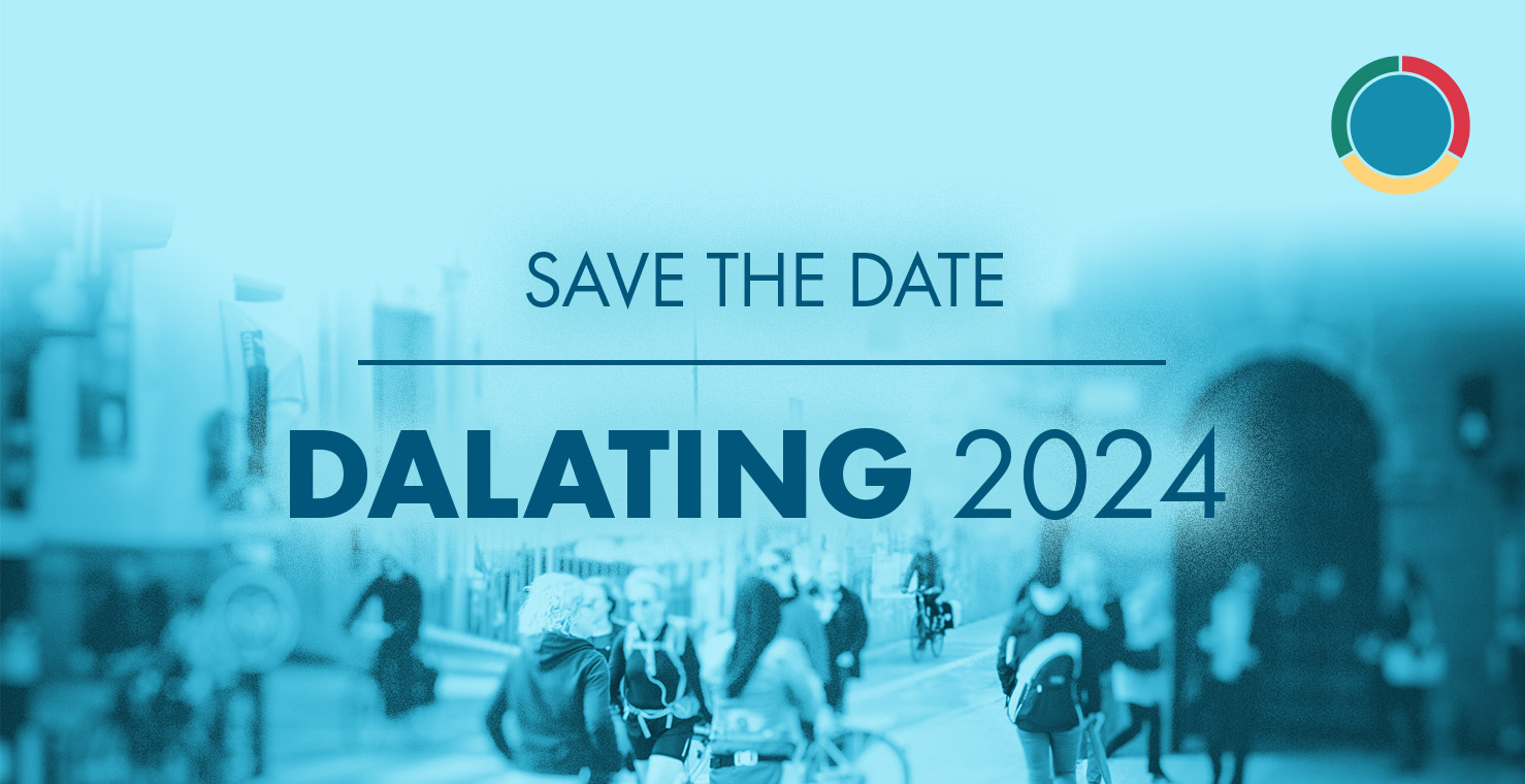 Grafisk save the date för Dalating 2024