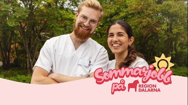 Sommarjobbare i grönska.