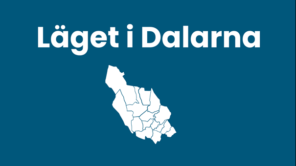Karta över Dalarna