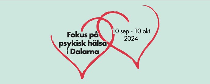 Fokus på psykisk hälsa i Dalarna 2023