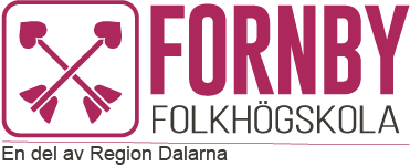 Fornby folkhögskola logotyp, länk till Fornby