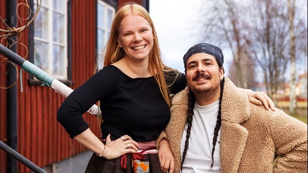 Glada elever och textilier
