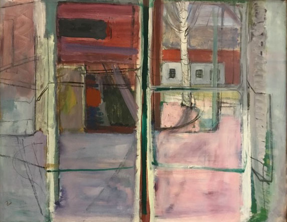 Olja på duk (76x61 cm) av konstnären Bertil Johnsson. Olja på duk (76x61 cm) av konstnären Bertil Johnsson.