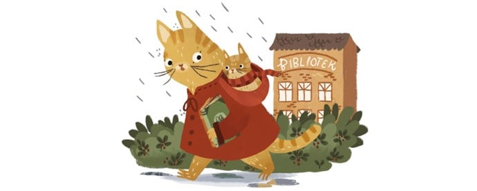 Illustration för språkslingan.