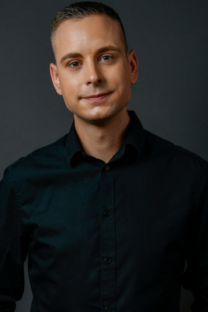 Porträttbild på Backolars Johan Hermansson
