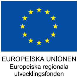 Logotyp Europeiska regionala utvecklingsfonden